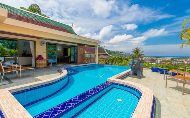 Phuket Villa for Rent - Outside Area for Jasmine
